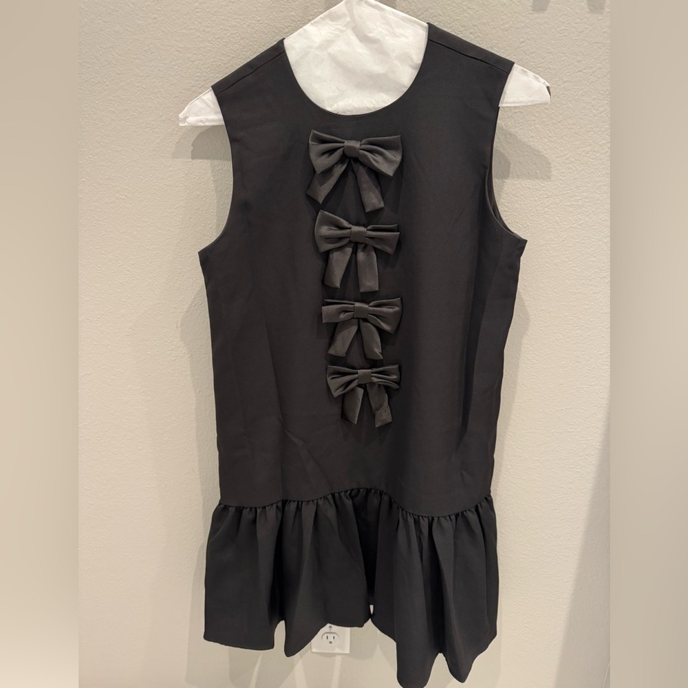 Black Bow Dress